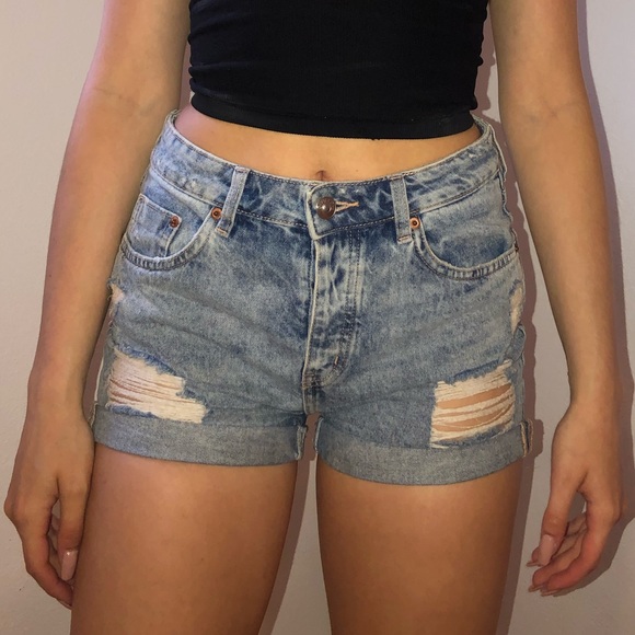 H&M Pants - H&M DENIM SHORTS